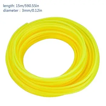 Linie TRIMMER sec.heptagon galben, 3.0 mm*15m/5/160