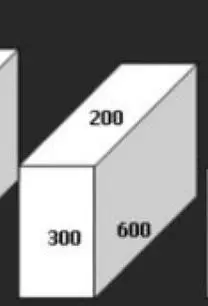 Bloc BCA 600X300X200mm 