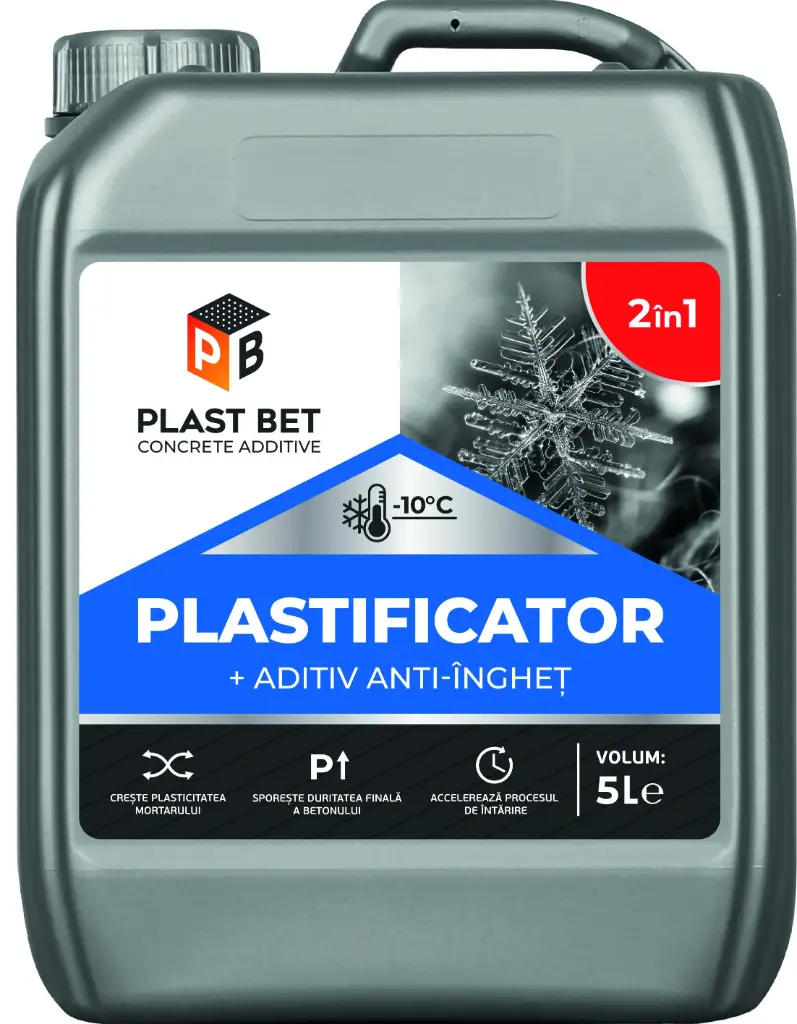 Plastifiant 2in1, Antiinghet, 5L, -10C 