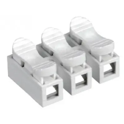 Conector fixare clipsa 3 poli. 0.5-2.5мм2. 10A