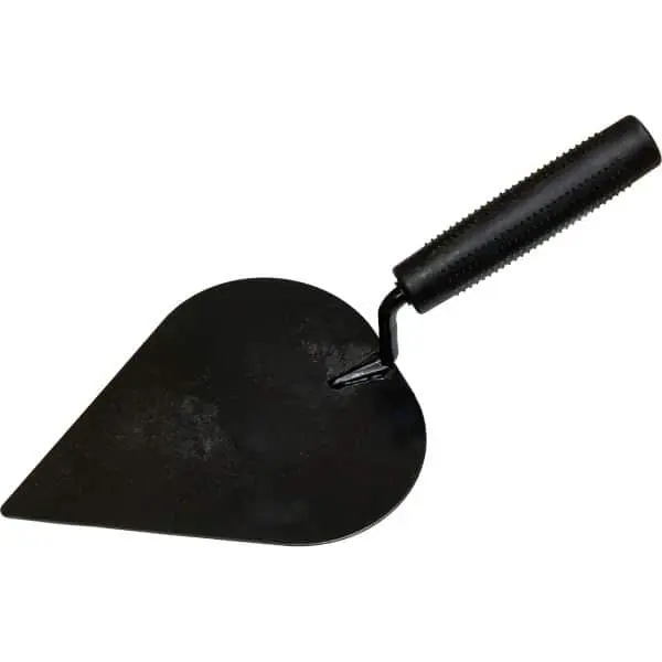 [COD 11436] Mistrie 190 x 150 mm pentru tencuit. Forma inima. Maner din plastic.