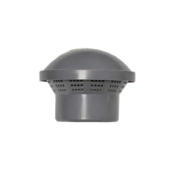 Capac Ø110 de ventilație PP canalizare,  mm (KR), gri, Aquer