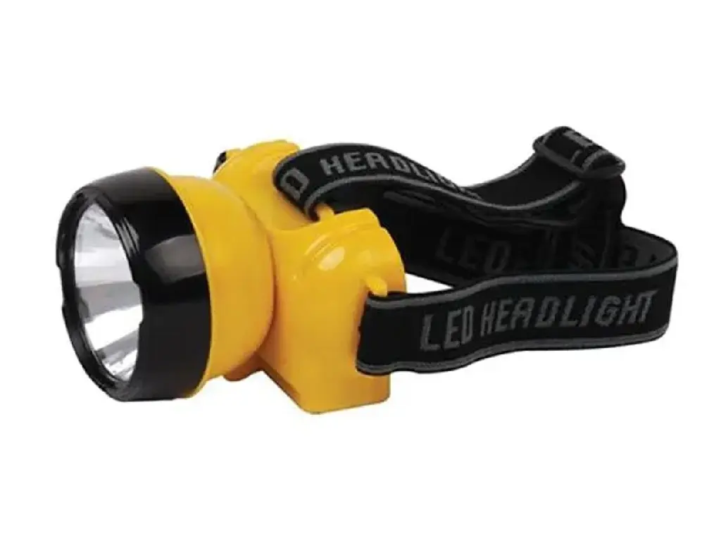 Lanterna frontala 1W, 100 lm, 100 mAh, acumulator, Horoz