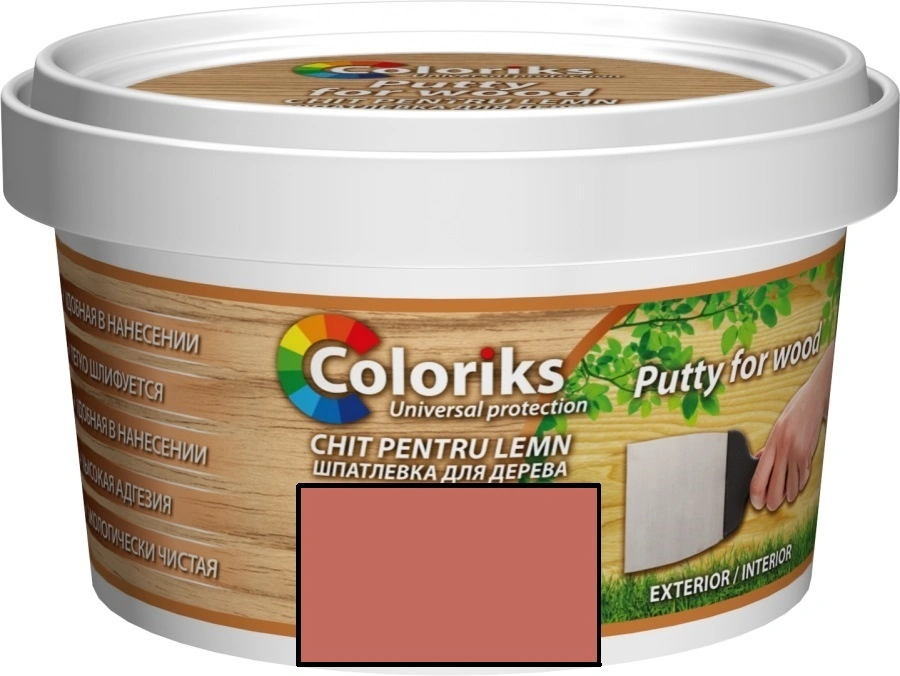 Chit pentru lemn 0.4kg Alb Coloriks