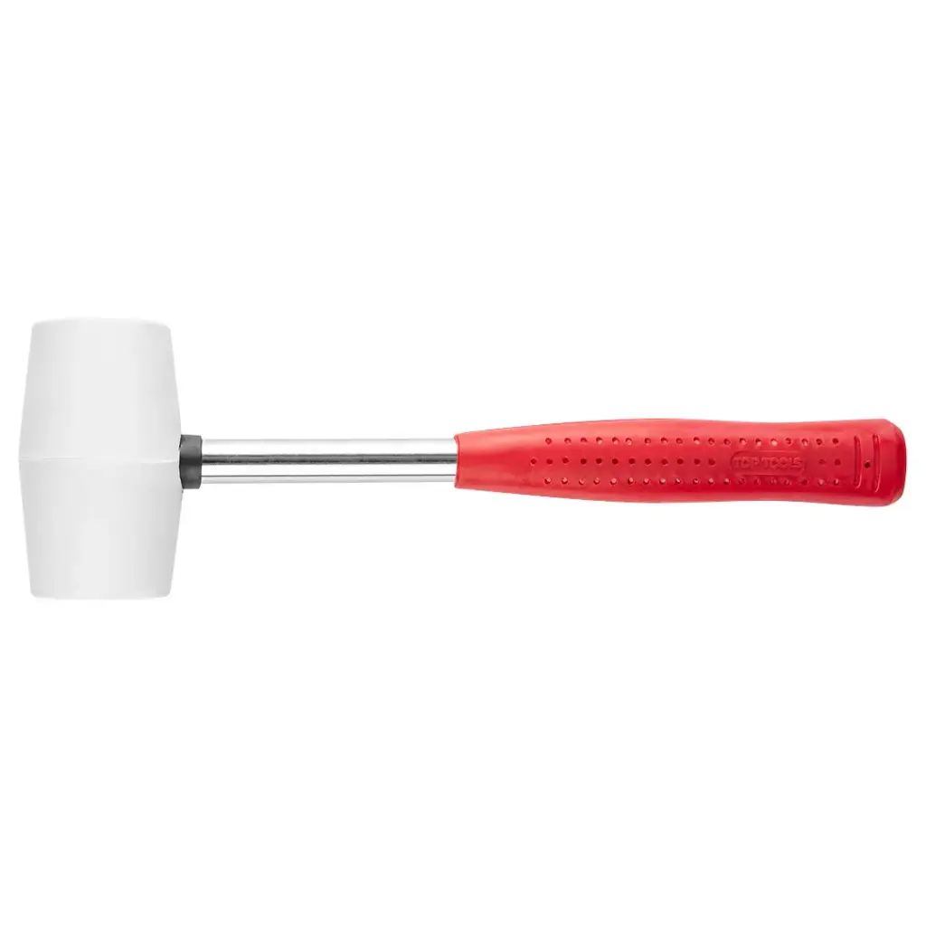 Ciocan cauciuc 225g alb miner fier