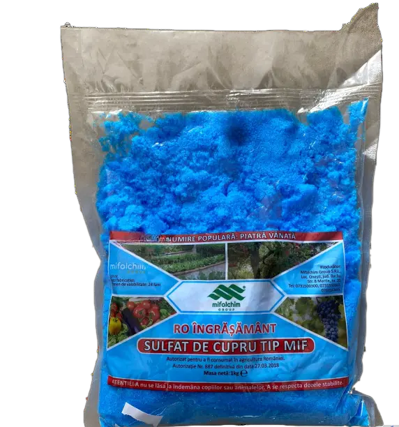 [Cod 39665] Sulfat de Cupru 0.5 kg (piatra vinata) 