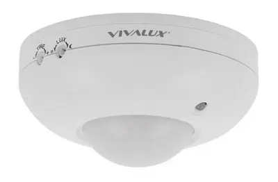 Senzor miscare. 360 grad. alb.