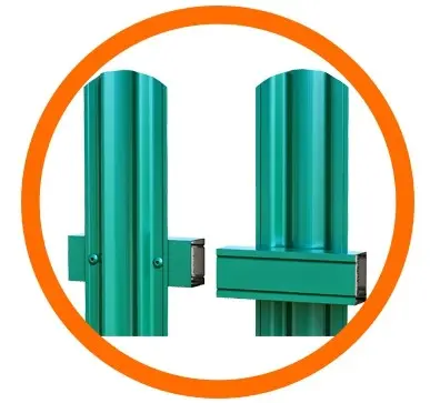 Ștacheta MU H-2,0m, metalica zincată 