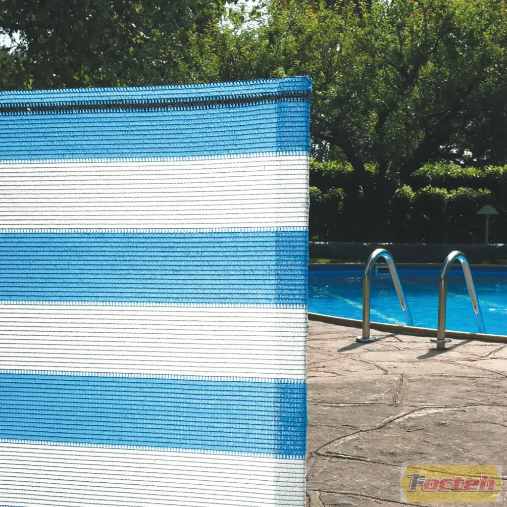 Plasa p/u umbrire h-2.0m SoleadoS alb/albastru