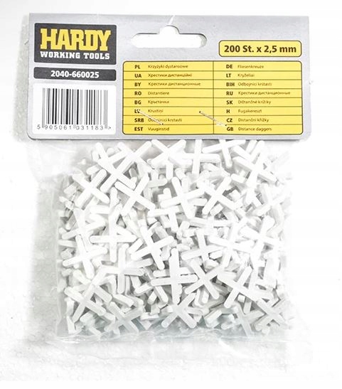 Cruciulițe pentru teracotă 1.5mm x 200Buc.