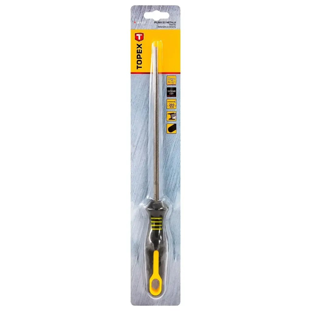[Cod 03291] Pila metal Topex rotund 4.8 X 200mm