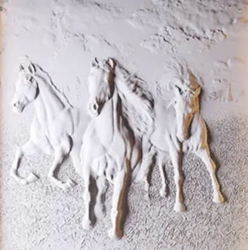 Decor Gips Horses (bailef) 194x190cm