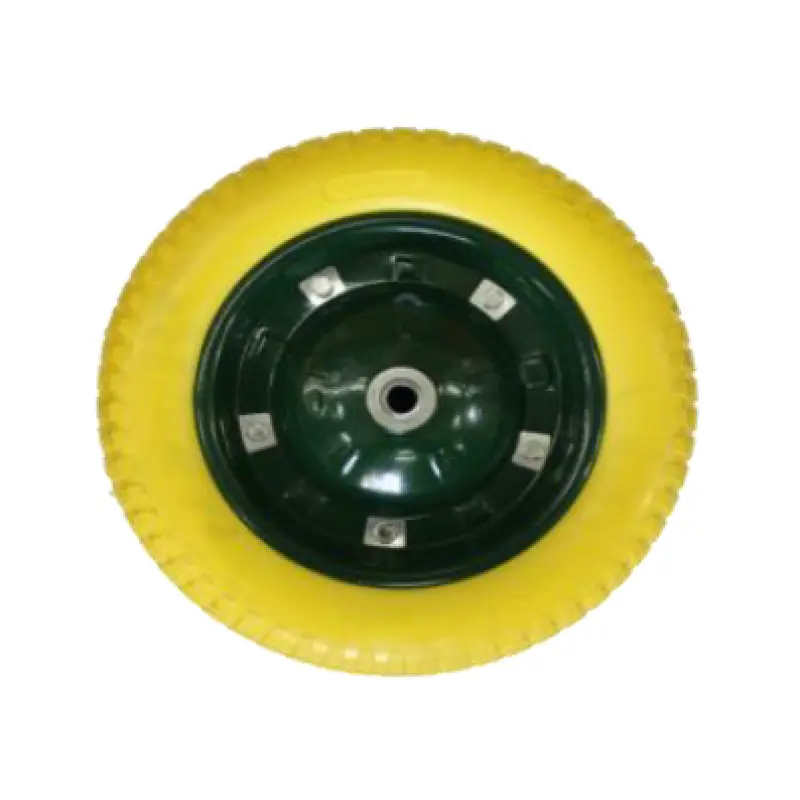 [Cod D38490] Roata Roaba Plina 3.00-8+Axa(16mm)