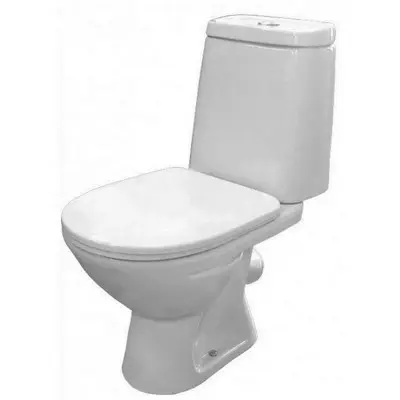 Vas WC, capac microlift, alb,