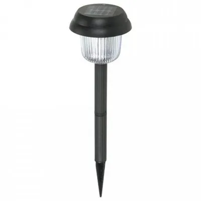Lampa solara Gradina-Parc 0.06 W. 1.5 Lm. 6400 K. Negru. 47 cm.