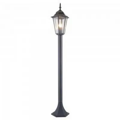 Felinar de gradina cu picior MARIBOR Vivalux. E27. 100 cm. Negru.