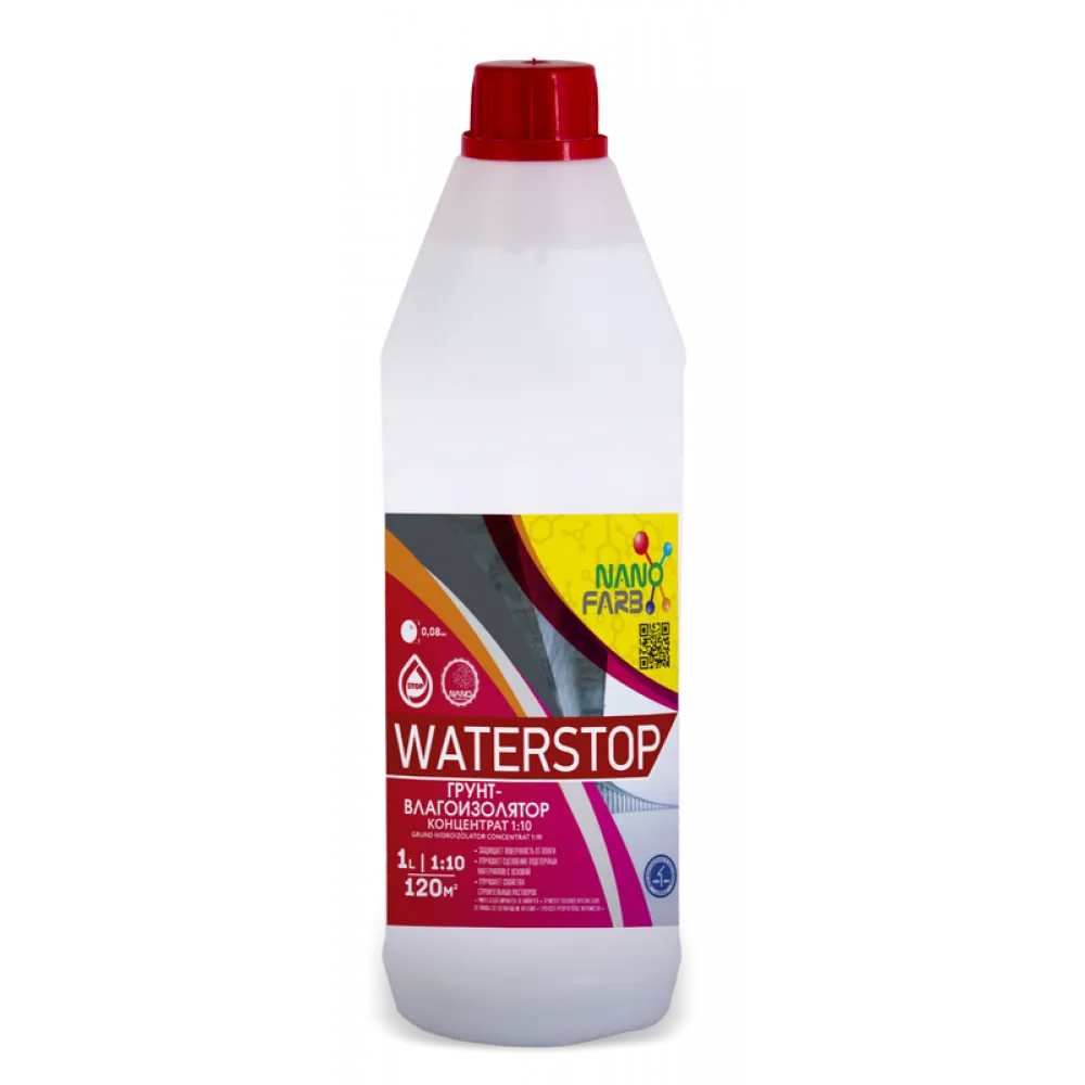 WATERSTOP Nanofarb, grund - concentrat 1:10 1L