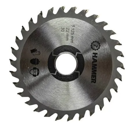 Disc 125мм 22/16 -40 t. fierăstrău