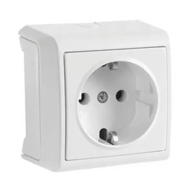 Mono priză cu împământare Horoz electric