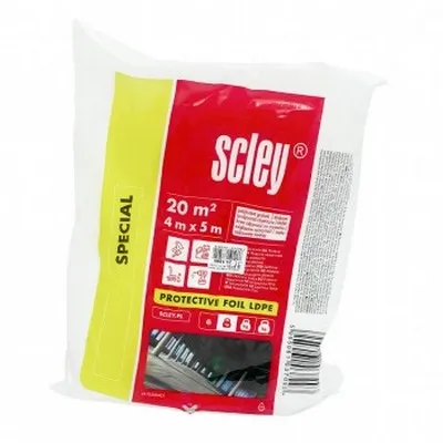 Folie de protectie Standart Flex. 7 µm. 4 x 5 m. 20 m2
