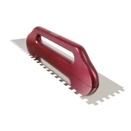 [Cod 01152] Șpaclu pentru clei de plastic Roșu 170x115mm