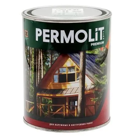 [Cod 01191] Lac alchidic Permolit Premium Thermo Stejar Deschis nou 0,75l