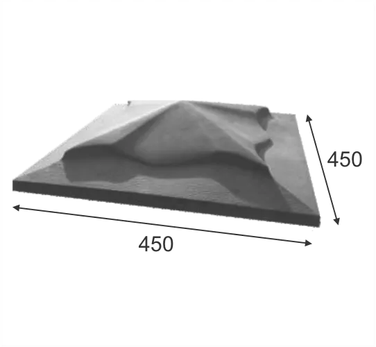 [Cod 4545] Capac 45x45 Sur.