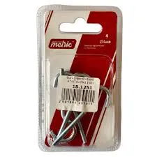 Șurub cu cap sem-inel cu filet metric 5x70/100-14  4 bucății