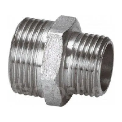 Niplu 3/4M *1/2M inox