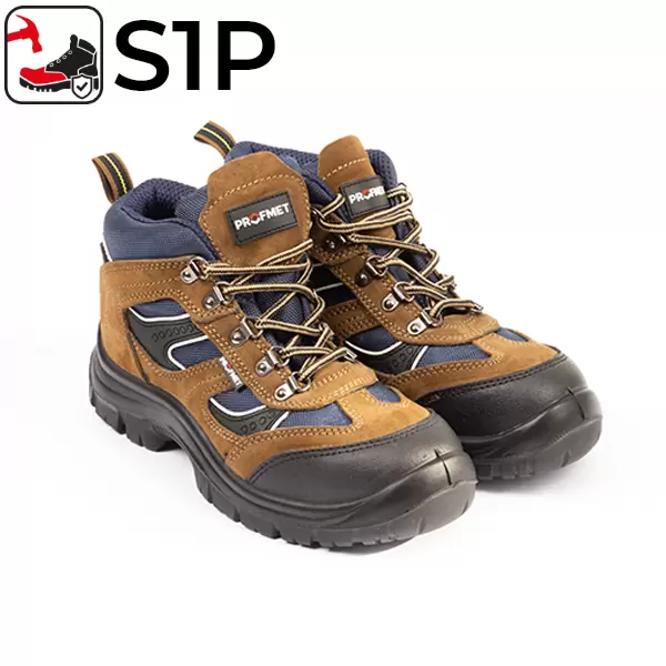 Botine de lucru universale cu metal în bot