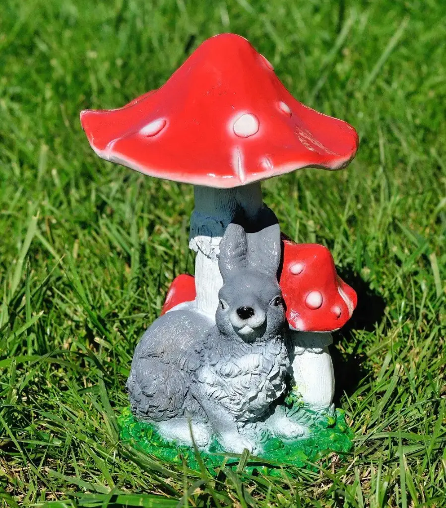Amanita cu iepuraș,H = 29 cm 