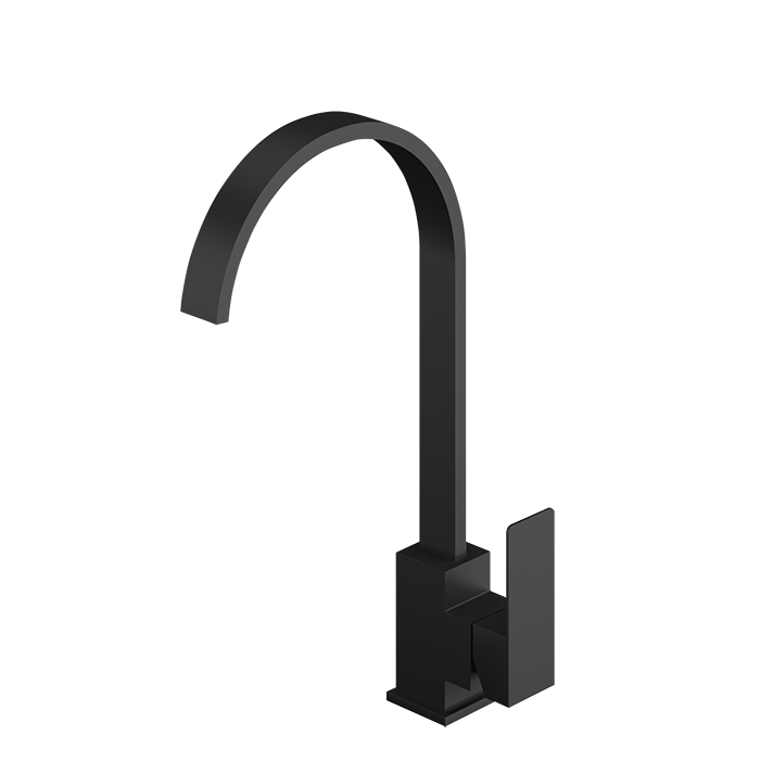 Baterie pentru bucătărie IN-H3015A din inox negru