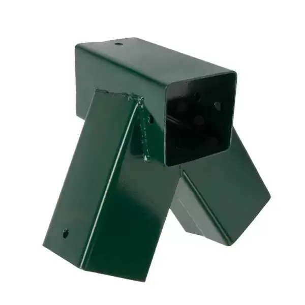 Conector grinda patrata GHVK 90x90, verde