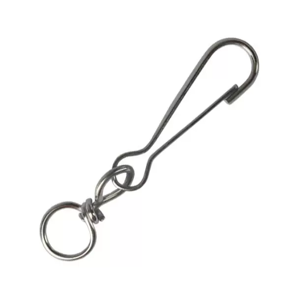 Carlig cu inel, zincat 90mm.