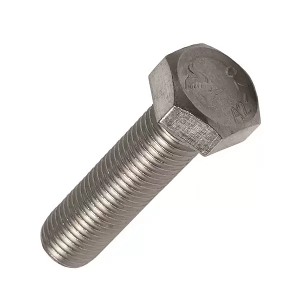 003N06016 DIN 933 Bulon cu filet complet 6х16 inox A2