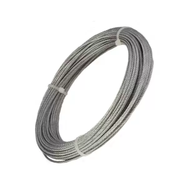 DIN 3053 Cablu de otel 1,5mm (tip 1x19) -inox А4