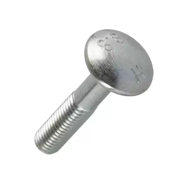 114A08060 DIN 603 Bulon p/u mobila 8х60 zincat, otel 8,8