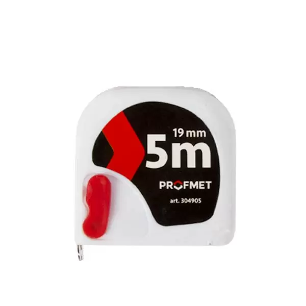 304903 Ruleta_3m x 16mm carcasa din plastic_alba Profmet