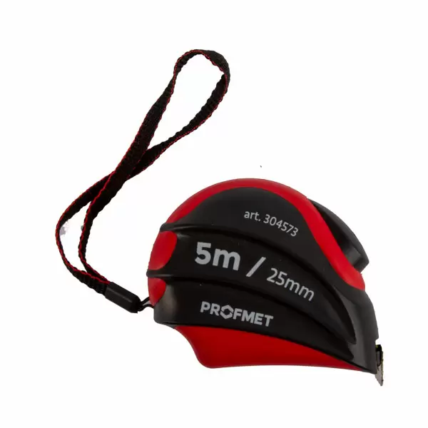 304573 Ruleta 5m x 25mm cu autoblocare si acoperire din nailon Profmet