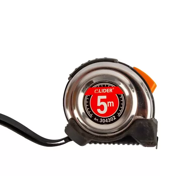 304302 Ruleta 5m x19mm cu corp metalic cu autostopul