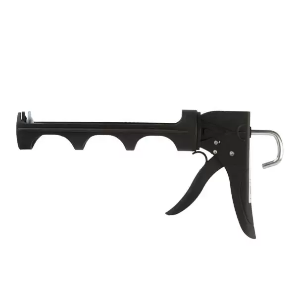 891020 Pistol pentru silicon, semideschis, din plastic, trapez Profmet