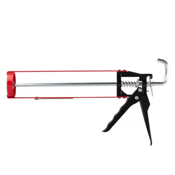 891030 Pistol pentru silicon, schelet ranforsat, rosu Profmet