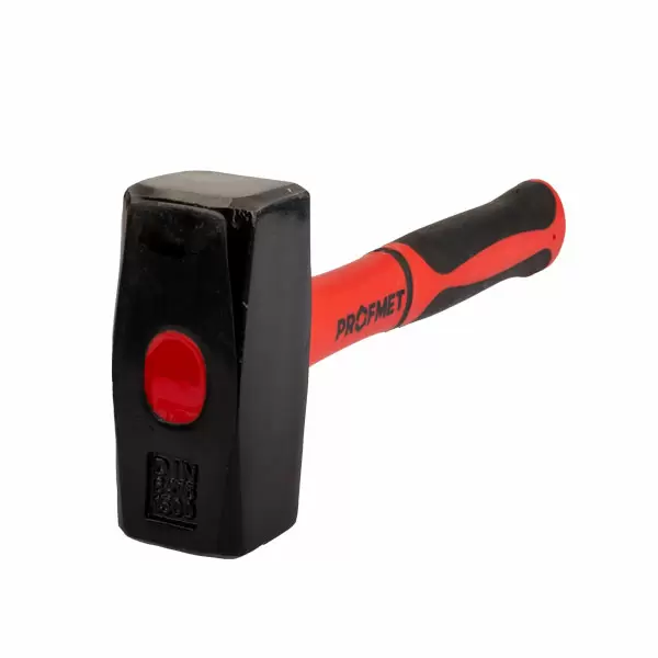 303625 Baros_3,0 kg cu maner din fibra de sticla cu cauciuc Profmet