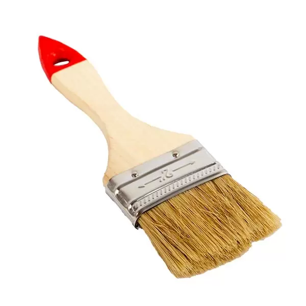 Pensula 3,54"/90mm "ECONOM" cu fibre naturale, maner din lemn