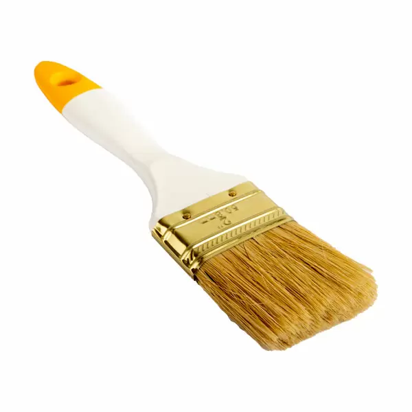 Pensula_2,5"/63,5mm cu fibre naturale, maner din lemn