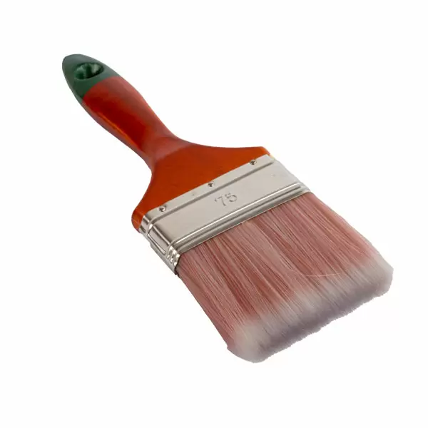 Pensula 1,5"/38mm cu fibre artificiale, maner din lemn