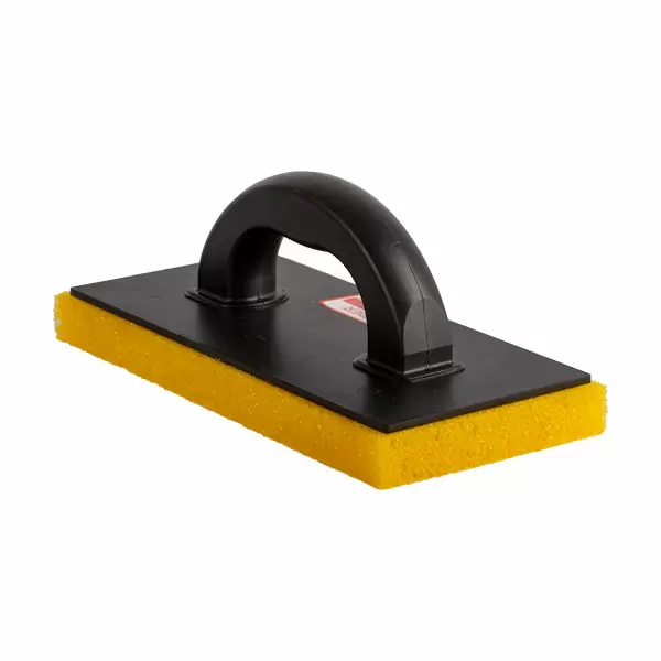 Drisca din plastic_140х280mm cu burete tare, galbena (0124)