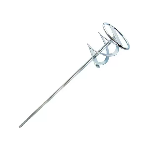Paleta mixer 120x600mm, amestecare din sus in jos, coada cu filet M14, otel, plata