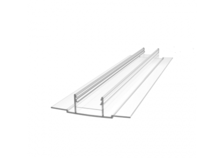 Profil HCP-D 4-10 mm coltar 6 m Transparent