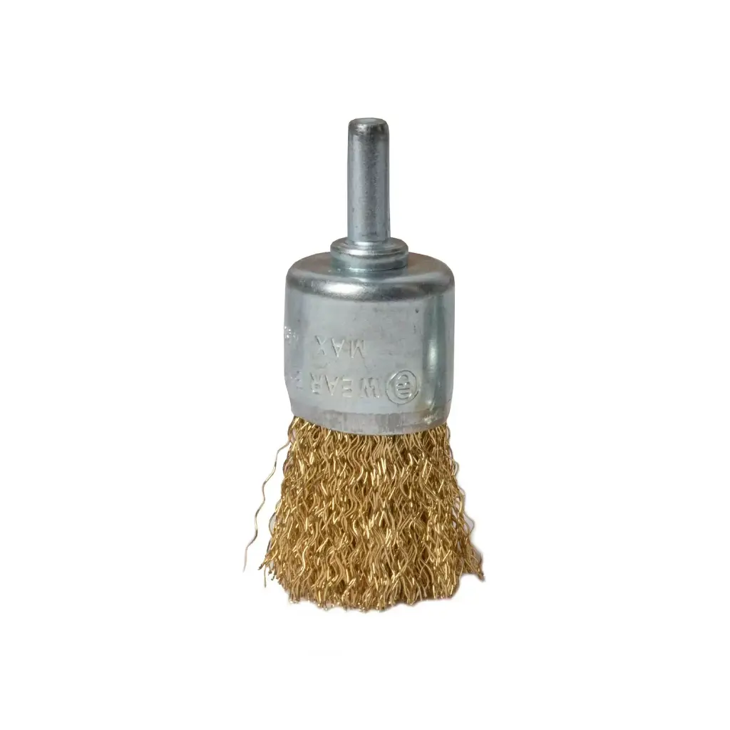 Perie de sarma 15mm, tip pensula, coada 6mm, pentru masina de gaurit Profmet